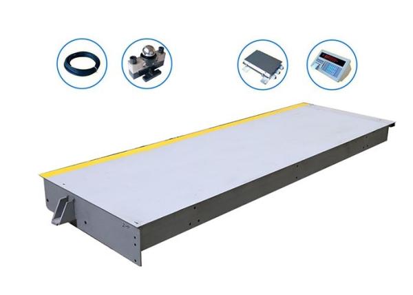 Cheap Electronic Surface Mounted Weighbridge , 100 Ton Lorry Weighing Scales for sale
