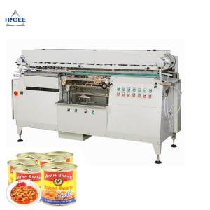 Quality anned white kidney bean labeling machineardine labeling machine mung bean sprout canned labeling machine wholesale