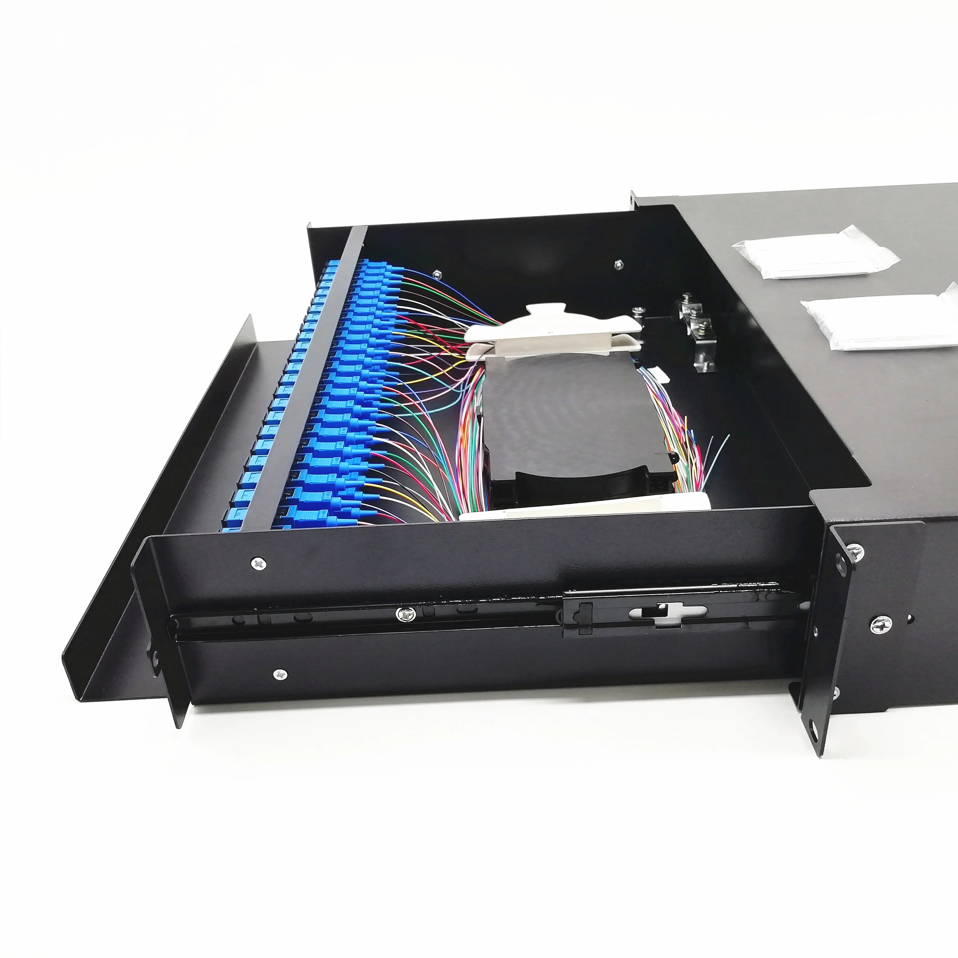 FTTX Network Optical Rack Installation for 4G FTTH Fiber Optic Equipment System Setup