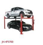 High Adapter Four Post Vehicle Lift Hydraulic 2128mm Height Optional Color