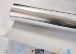 Aluminium Foil Laminated Silver Coated Fabric Flame Retardant 4HS Heat