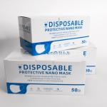 Disposable Blue Earloop Face Mask , Disposable Mouth Mask Nonsterile Medical