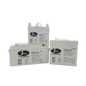 Quality FOBERRIA CE 12V33Ah 12V38Ah High Capacity Gel Lead Acid Battery wholesale