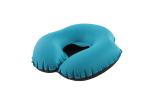 Polyester Inflatable Neck Pillow , Wear Resistance Inflatable Flight Pillow