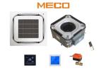 OEM 2.7KW 300CFM 8 Way Cassette Fan Coil Unit