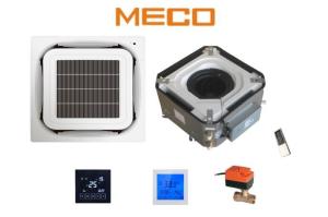 Quality Digital display round flow 8 way CASSETTE FAN COIL UNIT ( 2-TUBE) 520CFM, chilled water units wholesale