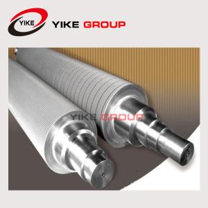 Quality 280/320/360mm Corrugated Roller With A B C E F G Flute wholesale