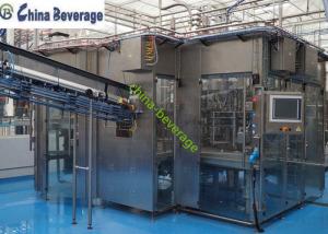Quality Complete Carbonated Drink Filling Machine 3 In 1 Stainless Steel Isobaric Filling wholesale