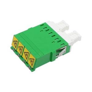Quality Green LC Fiber Optic Adapter Singlemode With Good Wearability wholesale