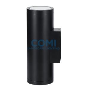 Quality Architectural Outdoor Wall Mounted Light Fittings IP65 40W 2 Directional Cylinder wholesale