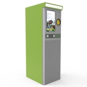 Quality Bank Service Center IP54 150pcs Can Recycling Vending Plastic Bottle Collecting Machine wholesale