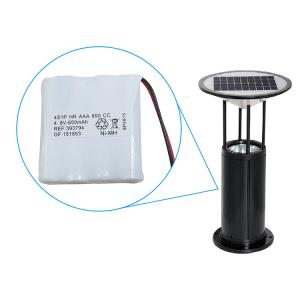 Quality NiMh Aaa Emergency Light Batteries Pack 4.8v 650mah Battery wholesale