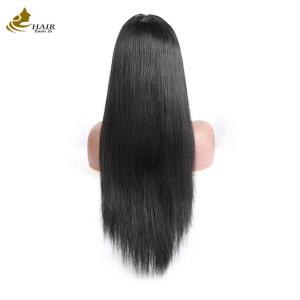 Quality Bone Straight Glueless Transparent 13X4 HD Lace Front Natural Colors 100% Human Hair Wigs wholesale