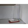 Buy cheap Sail Catamaran Ship Model , Wooden Boat Models For Club Decoration from wholesalers