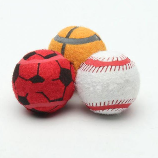 Interactive Squeaker Balls to Engage Attention Outside, Ball Launcher Fetch | Various Sizes Play On Dog Toy, Tennis Bal