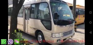 Quality Manual 6 Forwards Transmission Tyre 7.50R16 Used Diesel School Bus 30 Seats Bus Hotsale Africa Nigeria wholesale