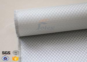 Quality High Intensity Heat Resistant Fiberglass Woven Cloth With Silver Coated wholesale