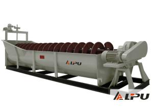 Quality High Strength Mixing Spiral Sand Washing Machine / Stone Cleaning Equipment wholesale