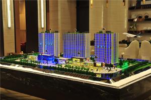 Quality Colorful Light Miniature Building Models Interactive Lift System 1 / 50 Scale wholesale