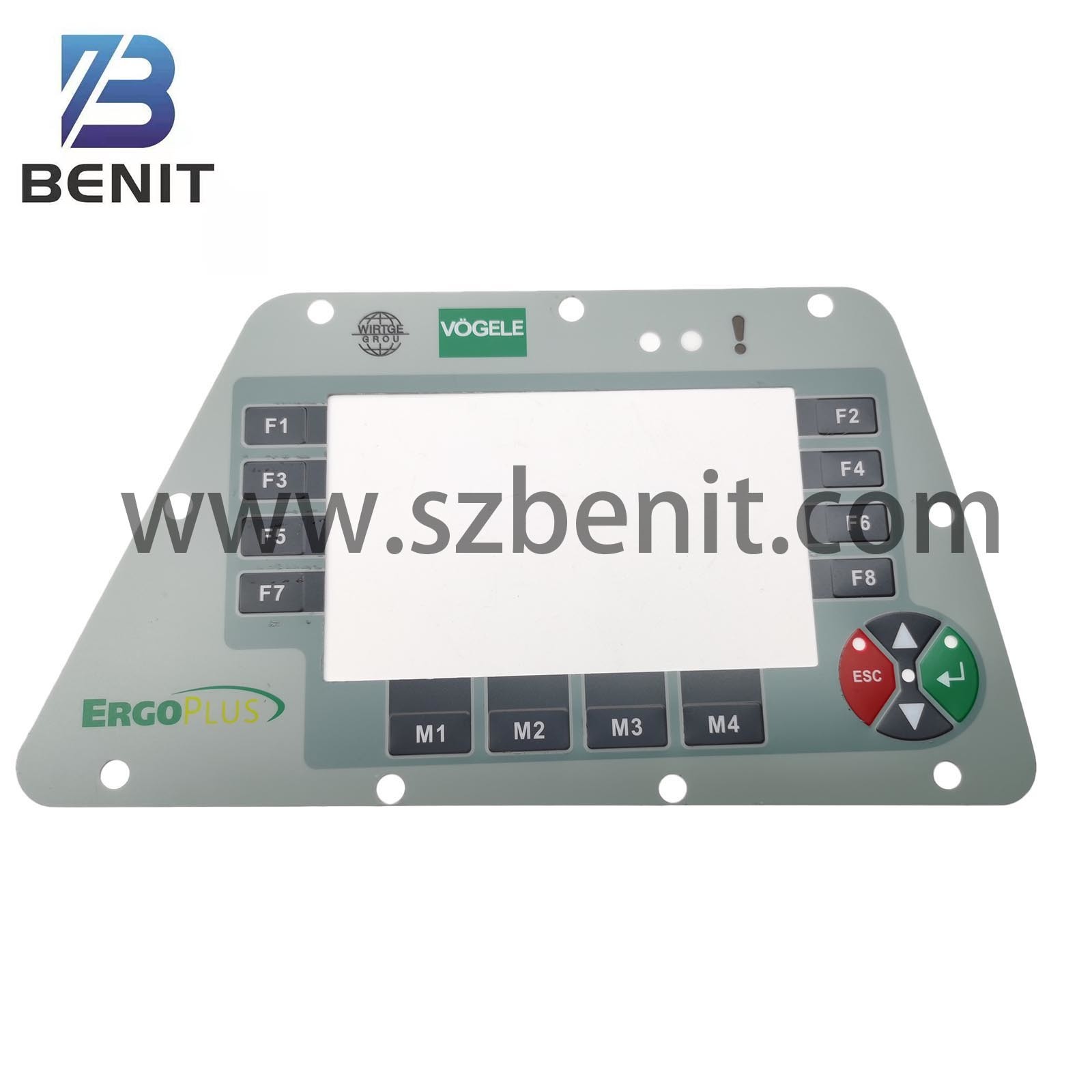 Hot Product Asphalt Paver Parts Main Console Button Panel Film Sticker Old Generation With Stickers