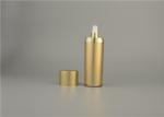 Golden Luxury Square Crystal Cosmetic Bottle Plastic Lotion Bottles With Pump