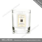 Natural Soy Wax Candles In Clear Glass Jar