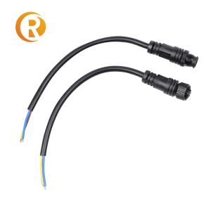 Quality ISO14001 M12 Male Connector 18AWG PCB Cable Assembly wholesale