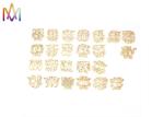 Baroque Style A-Z Alphabet Hollow SS DIY Metal Charms
