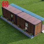 Modern Wooden Log Cabin Prefabricated Prefab Assembled Temporary House Container