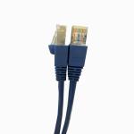 Violet 510mm Network Communication Cable Wire Harness Connectors 8 Pins 083