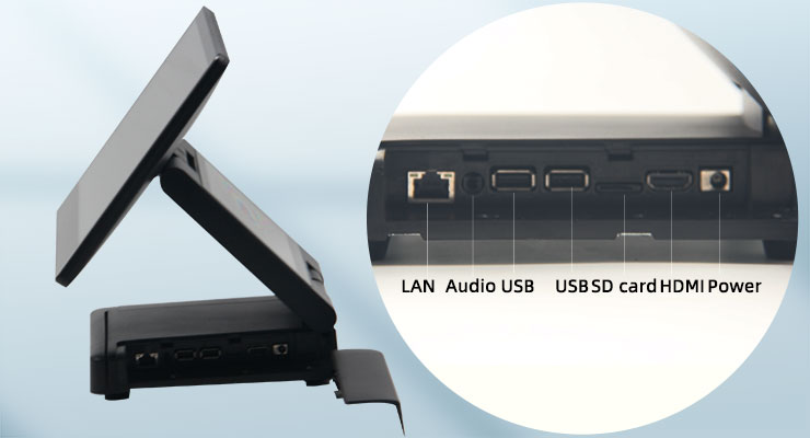 Fashion Design Tablet Multi Os Pos Cash Register Pos System Machine with SDK Function