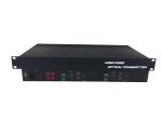 4 core 4channel lossless fiber optic extender up to 1920*1200p 60hz HDMI Video