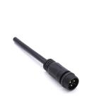 Nylon Waterproof Cable Connector 3Pin M16 10A For Street Light