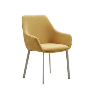Quality 490MM Fabric Upholstered Dining Chairs 560*610*845MM Various Colors wholesale