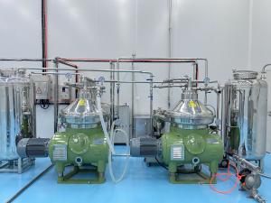 Quality Self Cleaning 3 Phase DHY 300 Automatic Disc Separator Centrifuge For Waste Oil wholesale