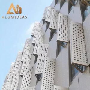 Quality Aluminum Perforated Sun Shade Louver For Window wholesale
