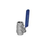 Stainless Steel 304/316 2PC Ball Valve NPT/Bsp/BSPT/DIN Thread Water Industrial