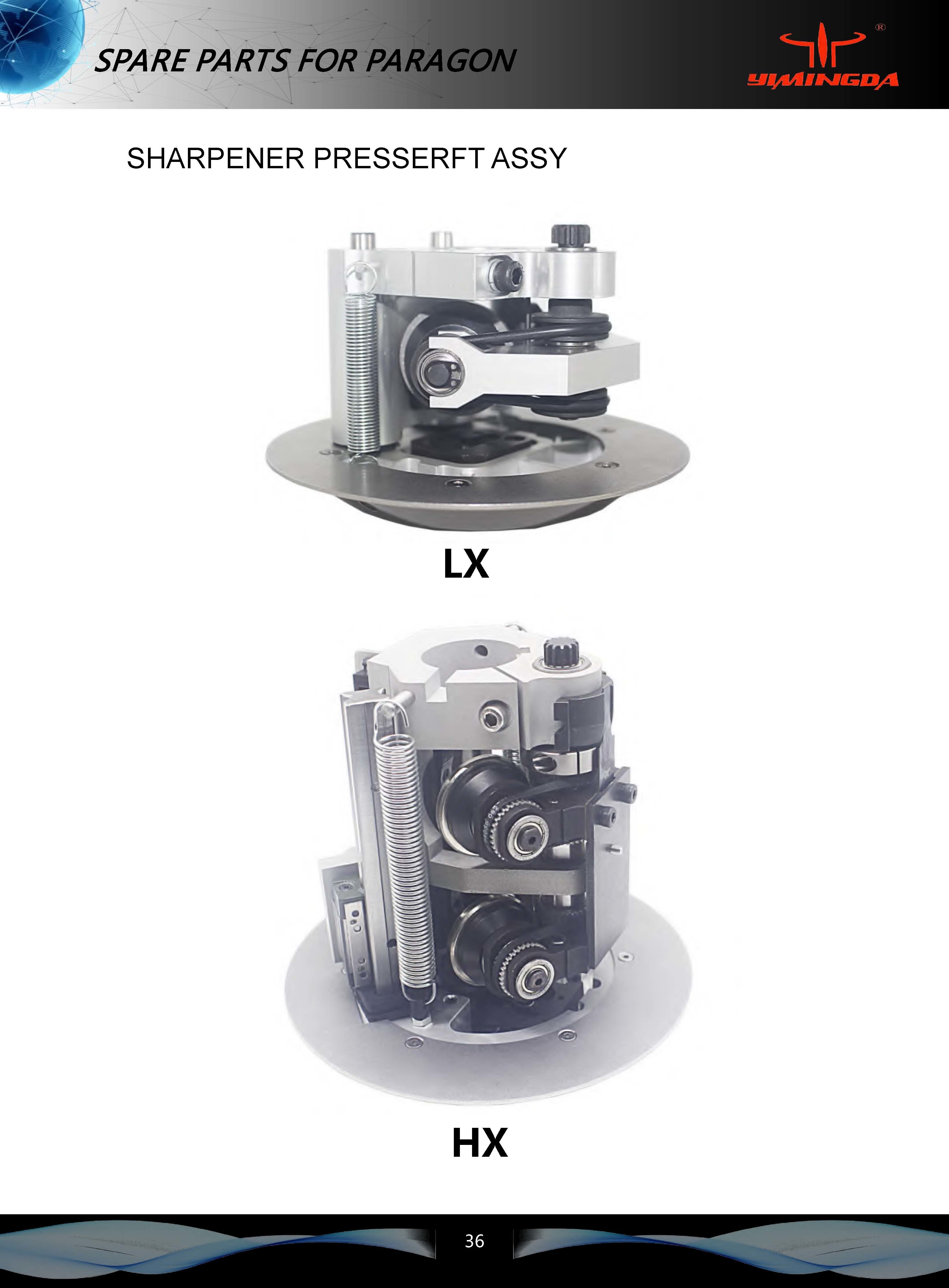 Auto Cutter Part No 41162000 Housing Sharpener Machining ADJ For S-91 Cutter