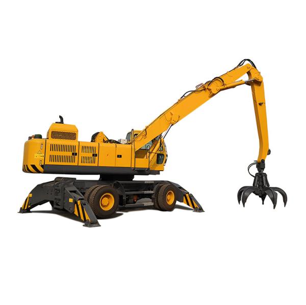260 Hp Rated Power Material Handler Excavator For Steel Plant 15Km/H Travel