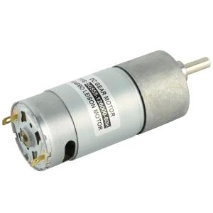 Quality Dia 37mm Electric Gearbox Motor 12v Low Rpm Gear Dc Motor wholesale