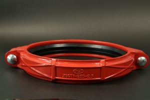 China industrial pipeline Grooved Clamp Coupling CMA CAL CCC certificate on sale