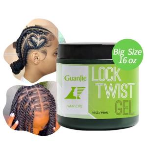 Quality Hair Wholesale Products Edge Control Hold Loc Gel Private Label Custom Glossy Shine Wax For Women Curly Hair Neat Braid Gel wholesale