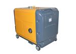 Emergency Small Diesel Generator , Electric Start 6kva Quiet Portable Generator