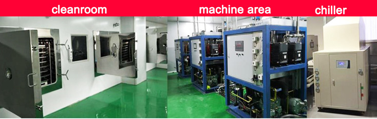 Bio Pharmaceutical Vaccine Freeze Drying Equipments 50L 5.2M2