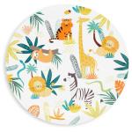 Christmas Themed Party Coloured Sturdy Fancy Disposable Dinner Plates