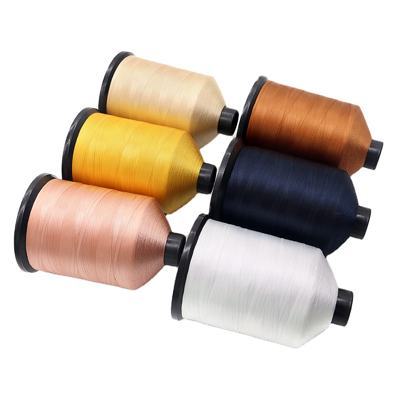 4200D/3 210D/3 840D/3 Bonded Nylon 66 V69 Tex 70 Thread for Leather Stitching Dyed