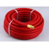 Buy cheap Red Rubber Air Hose with BSP Or NPT Fittings , Rubber Air Line BP 900 / 1200 Psi from wholesalers