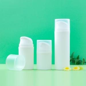 Quality Skin Care Airless Pump Bottles Natural PP For Effortless Dispensing Creams / Lotions wholesale