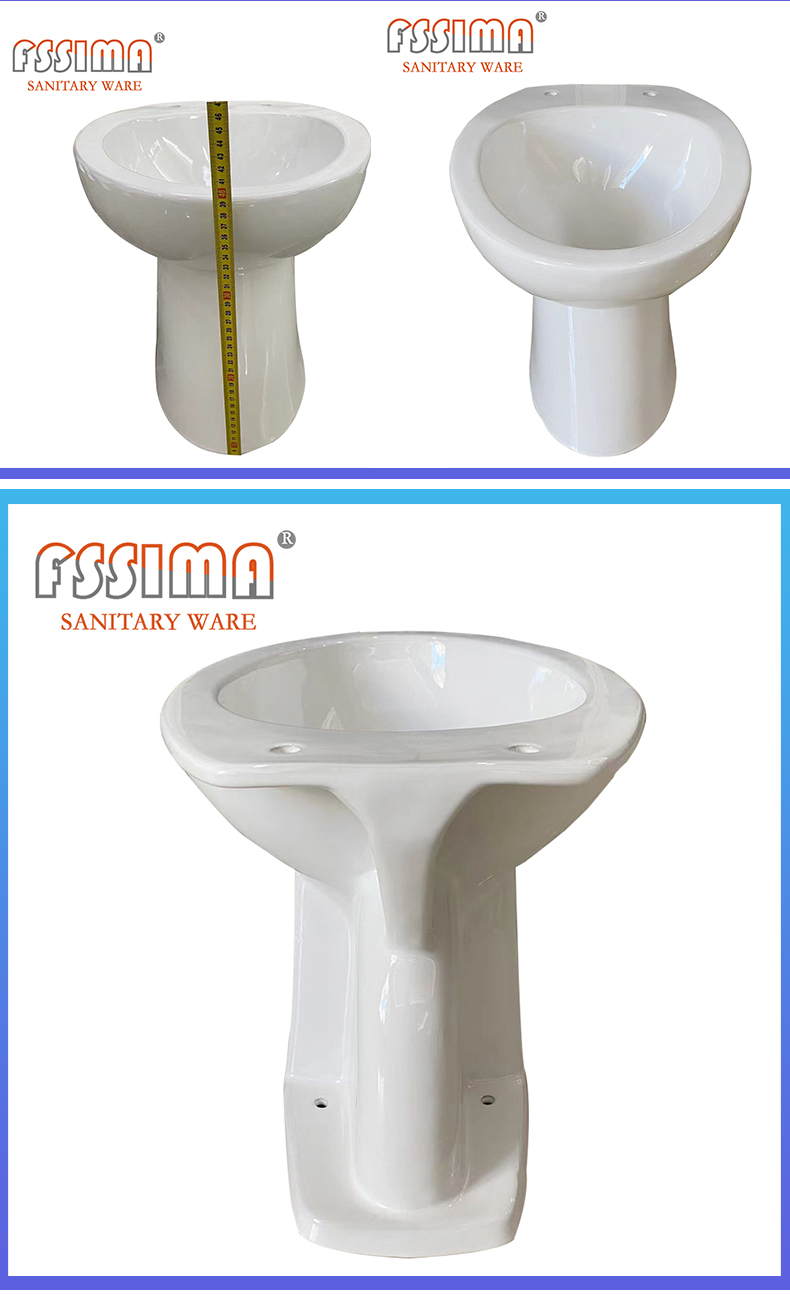 1 Piece gravity flush toilet Set Sanitary Ware Philippine large size