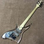 High quality LED light acrylic electric guitar rosewood fingerboard, free